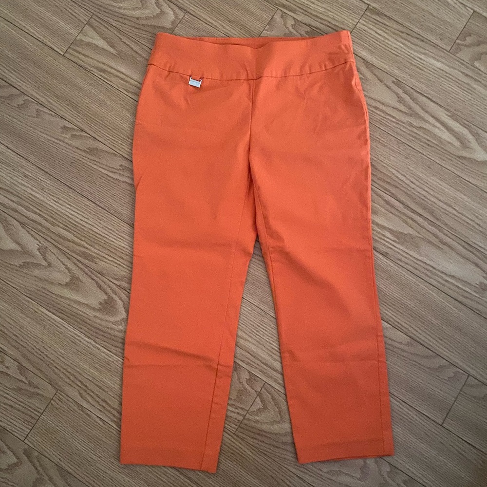 Alfani Vibrant Orange Casual Pants